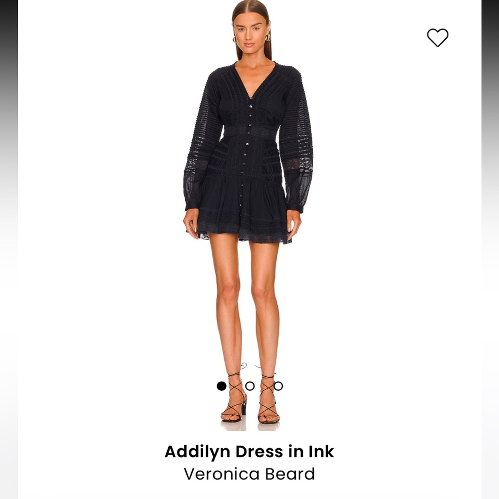 Veronica Beard Addilyn Mini Dress in navy